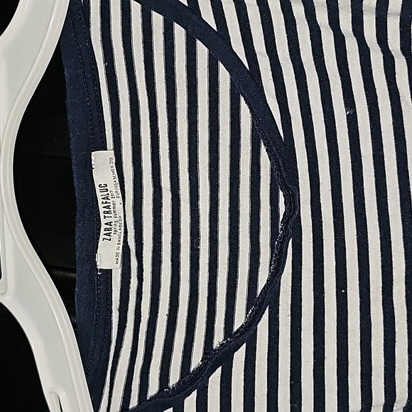 Zara Cropped Wrap Top - Picture 2 of 5